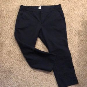 Gently used navy Gap khakis